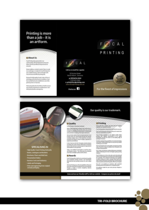 Flyer Design by Kelalo for Focal Printing Pty Ltd | Design: #9764606