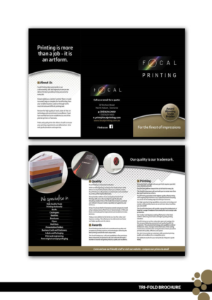 Flyer Design by Kelalo for Focal Printing Pty Ltd | Design: #9764607