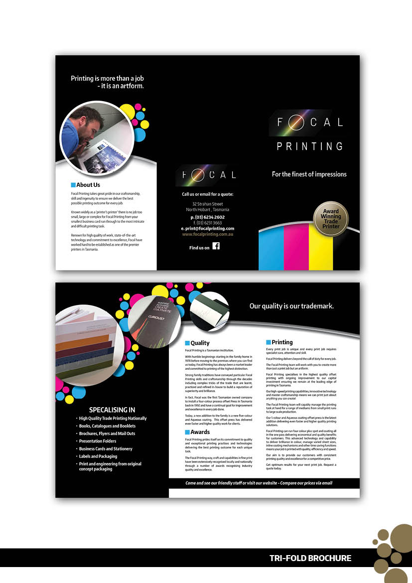 Flyer Design by Kelalo for Focal Printing Pty Ltd | Design #9764608