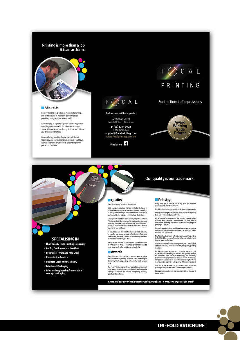 Flyer Design by Kelalo for Focal Printing Pty Ltd | Design #9764609