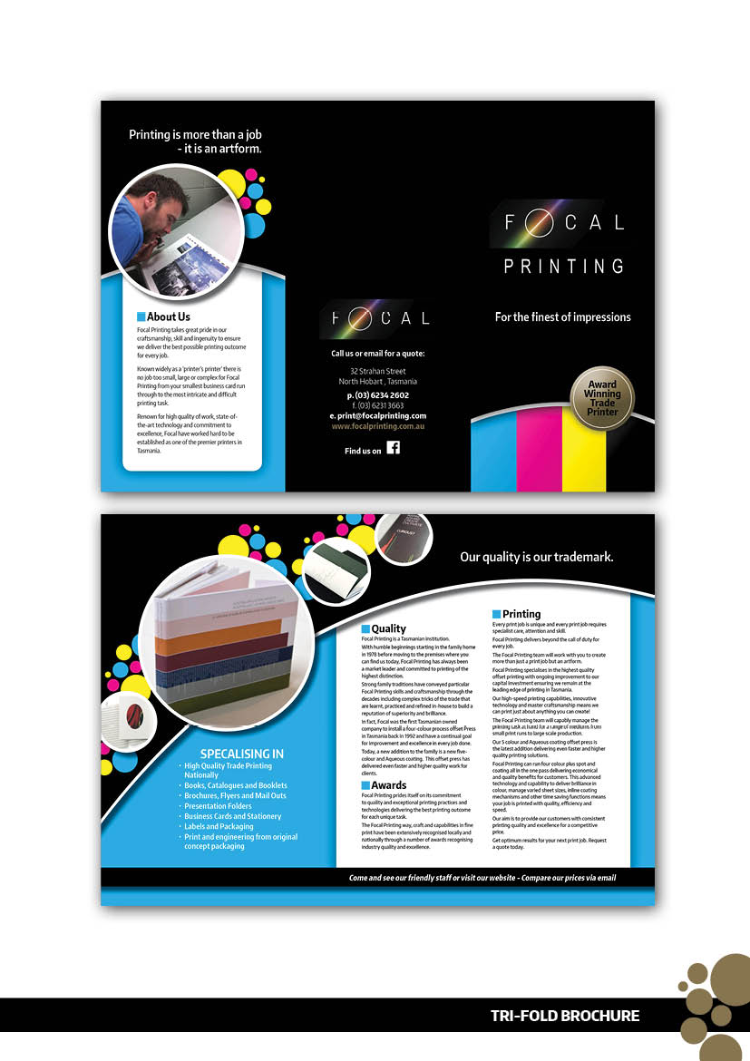 Flyer Design by Kelalo for Focal Printing Pty Ltd | Design #9764610