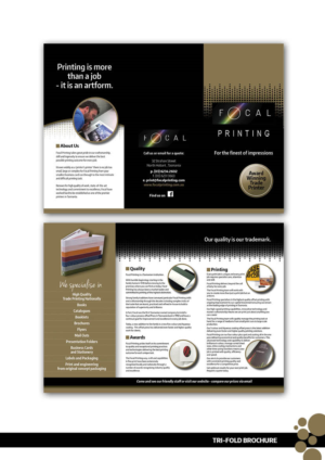 Flyer Design by Kelalo for Focal Printing Pty Ltd | Design: #9777967