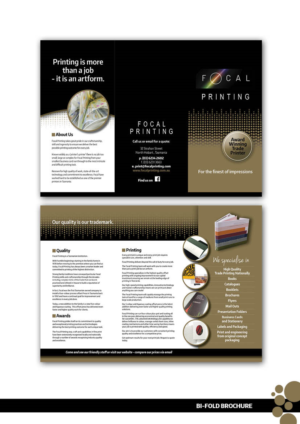 Flyer Design by Kelalo for Focal Printing Pty Ltd | Design: #9832849