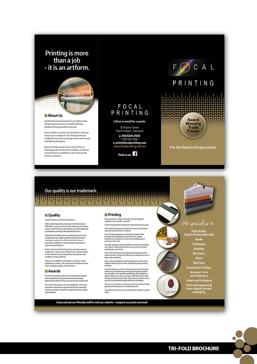Flyer Design by Kelalo for Focal Printing Pty Ltd | Design #9832850