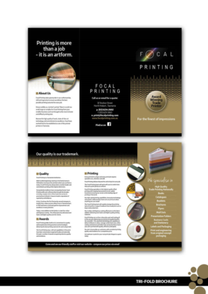 Flyer Design by Kelalo for Focal Printing Pty Ltd | Design: #9832850