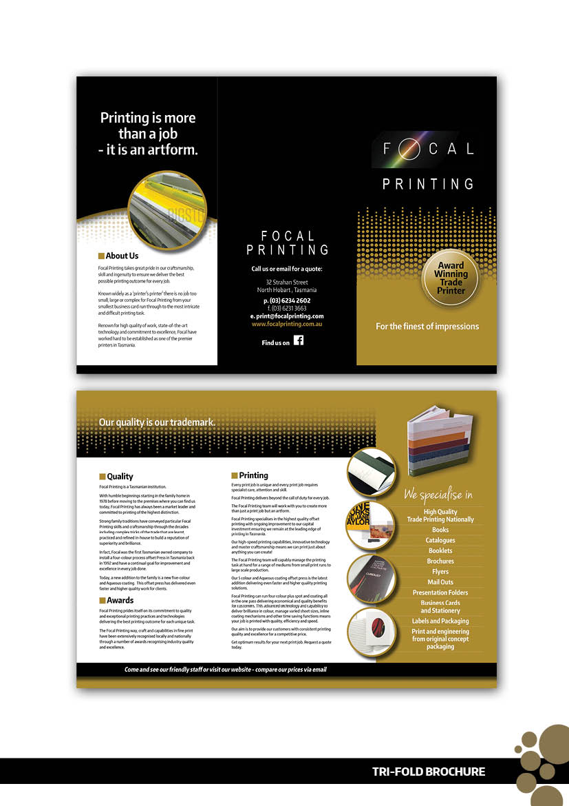 Flyer Design by Kelalo for Focal Printing Pty Ltd | Design #9832852
