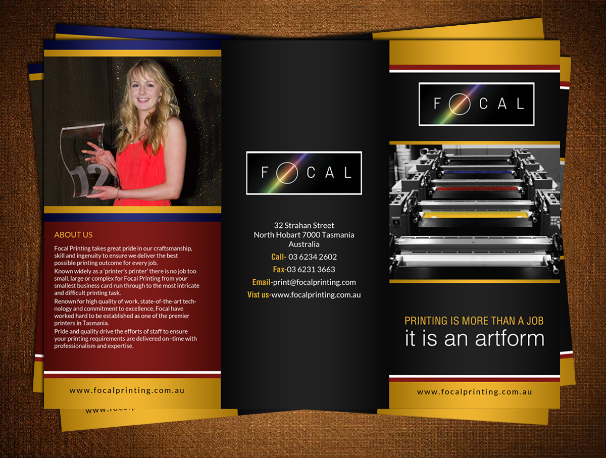 Flyer Design by creative.bugs for Focal Printing Pty Ltd | Design #9767355