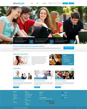 Web Design by pb for GLEN World | Design: #2128443