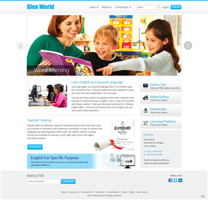 Web Design by pb for GLEN World | Design: #2132012