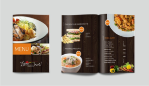 Restaurant Menu for Lakbima Restaurant Qatar | Menü-Design von hema dhawan