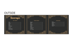 Menu Design by Graphicient for this project | Design: #9825471