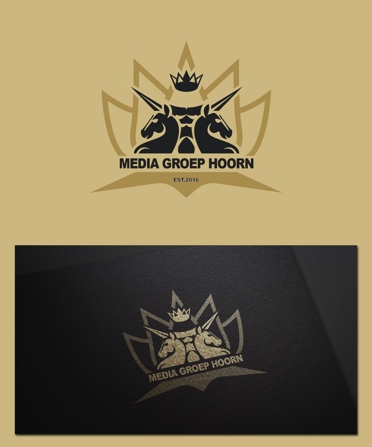 Logo Design by BuntarBG for Media Groep Hoorn | Design #9749601