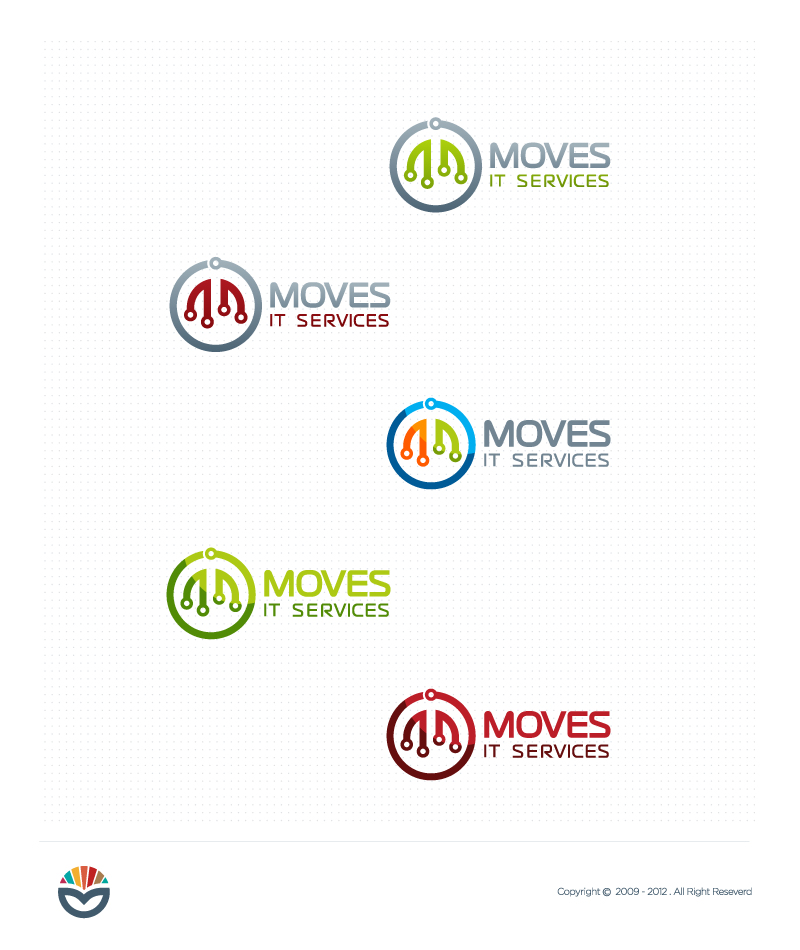 Logo-Design von CreatiM für MOVES IT SERVICES PTE LTD | Design #2237443