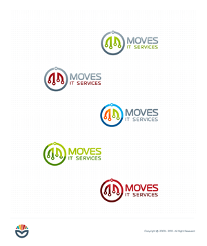 Logo-Design von CreatiM für MOVES IT SERVICES PTE LTD | Design: #2237443