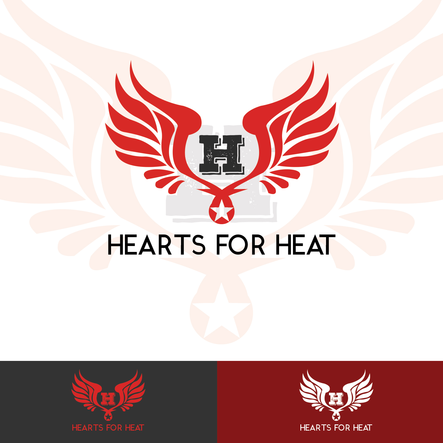 Logo Design by ADM Florin for Heat Athletics All-Star Cheerleading | Design #9832608