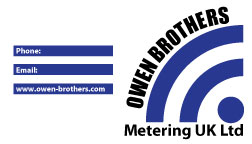 Stationery Design by Cupcakesgirl7 for Owen Brothers Metering UK Ltd | Design #2145489