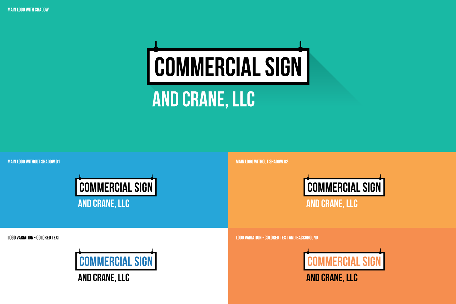 Diseño de Logo por The Fantastic Mr Justin para Commercial Sign and Crane, LLC | Diseño #9727956