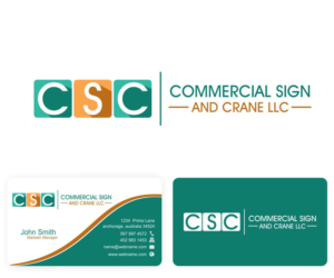 Diseño de Logo por FoxDesigns. para Commercial Sign and Crane, LLC | Diseño: #9730870