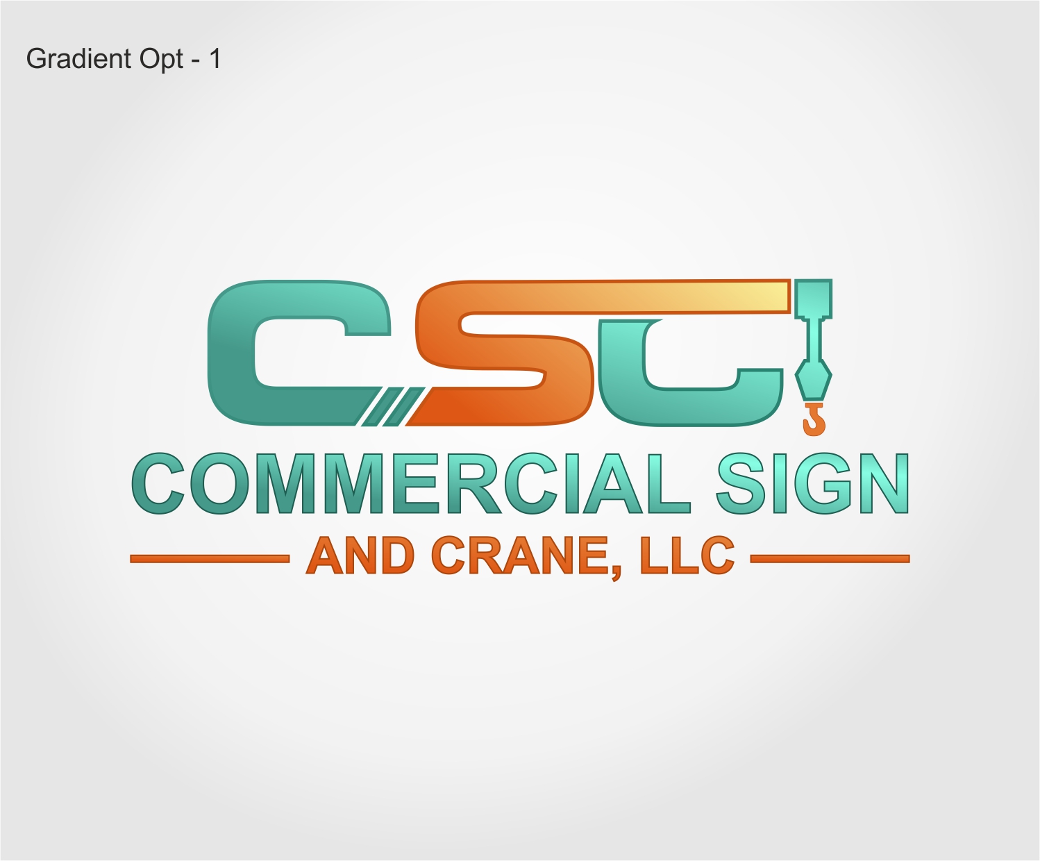 Diseño de Logo por HT Graphics para Commercial Sign and Crane, LLC | Diseño: #9884654