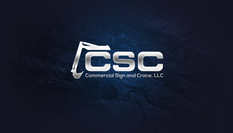Diseño de Logo por logomaster24 para Commercial Sign and Crane, LLC | Diseño #9725471