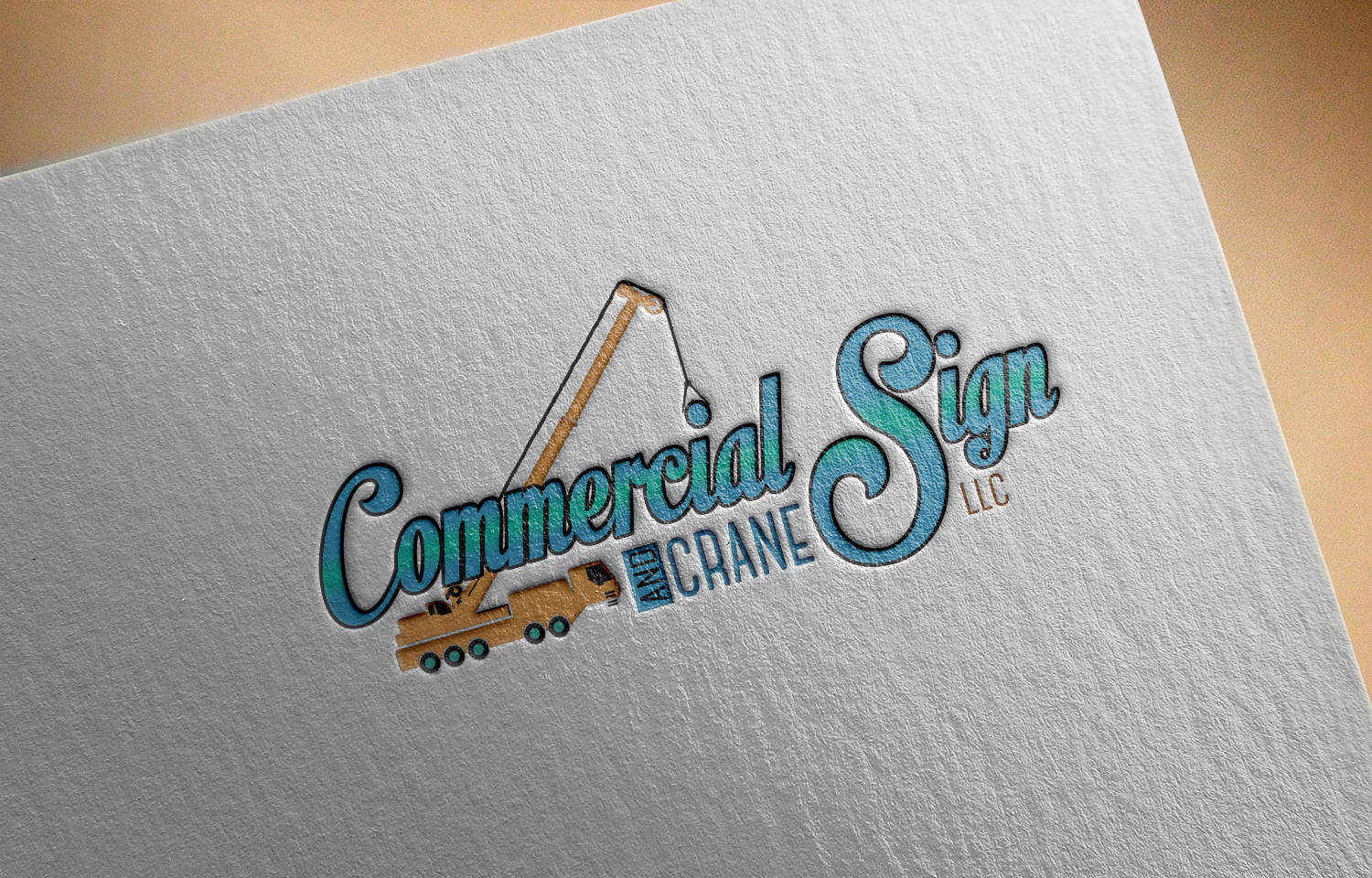 Diseño de Logo por adamplitt para Commercial Sign and Crane, LLC | Diseño #9790273
