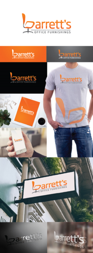 Logo-Design von debdesign für Barrett's Office Furnishings | Design: #9826630
