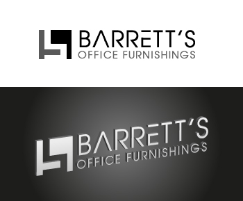 Logo-Design von brijeshb15 für Barrett's Office Furnishings | Design #9768416