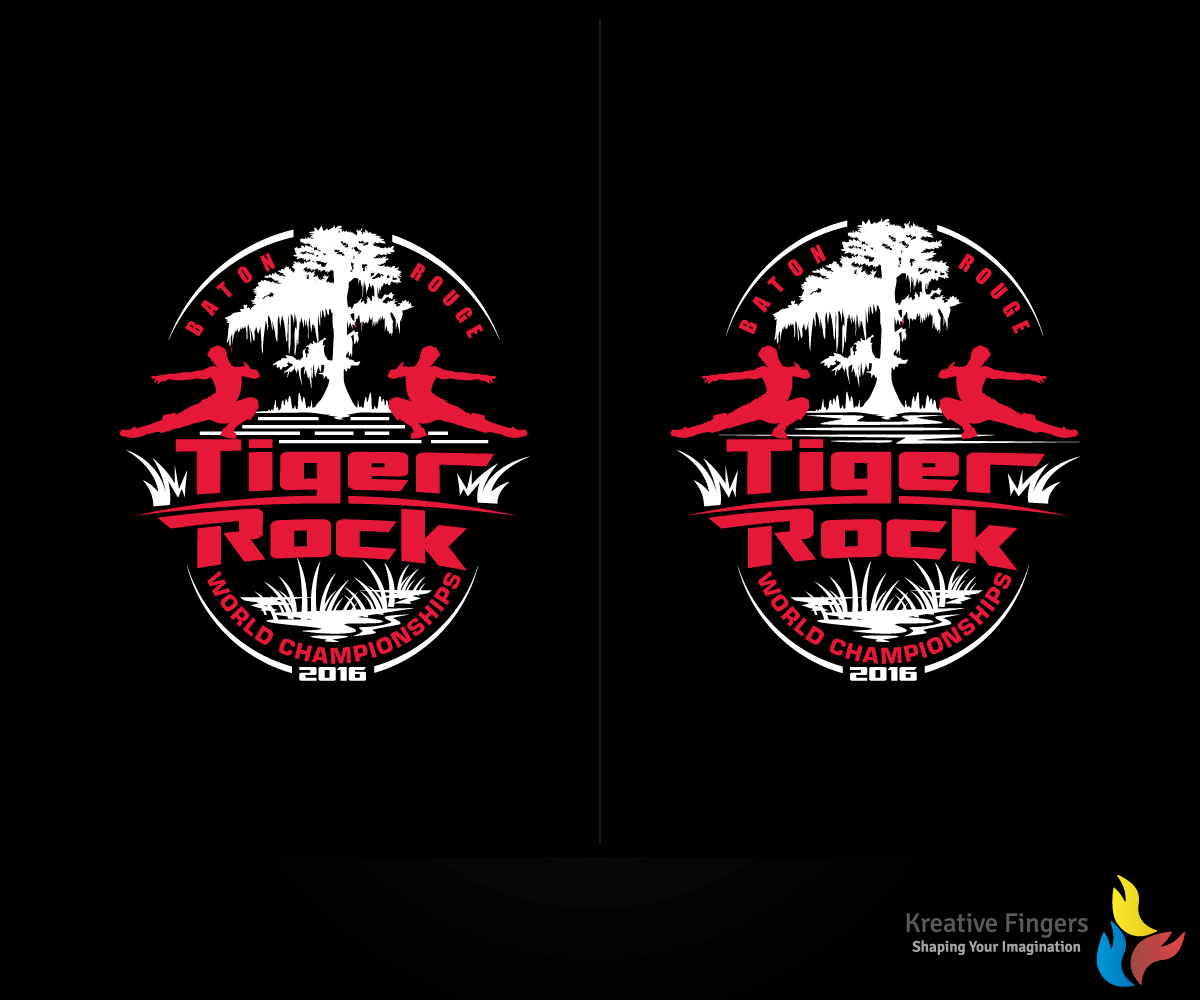 Bold, Modern, Martial Art Logo Design for TigerRock World