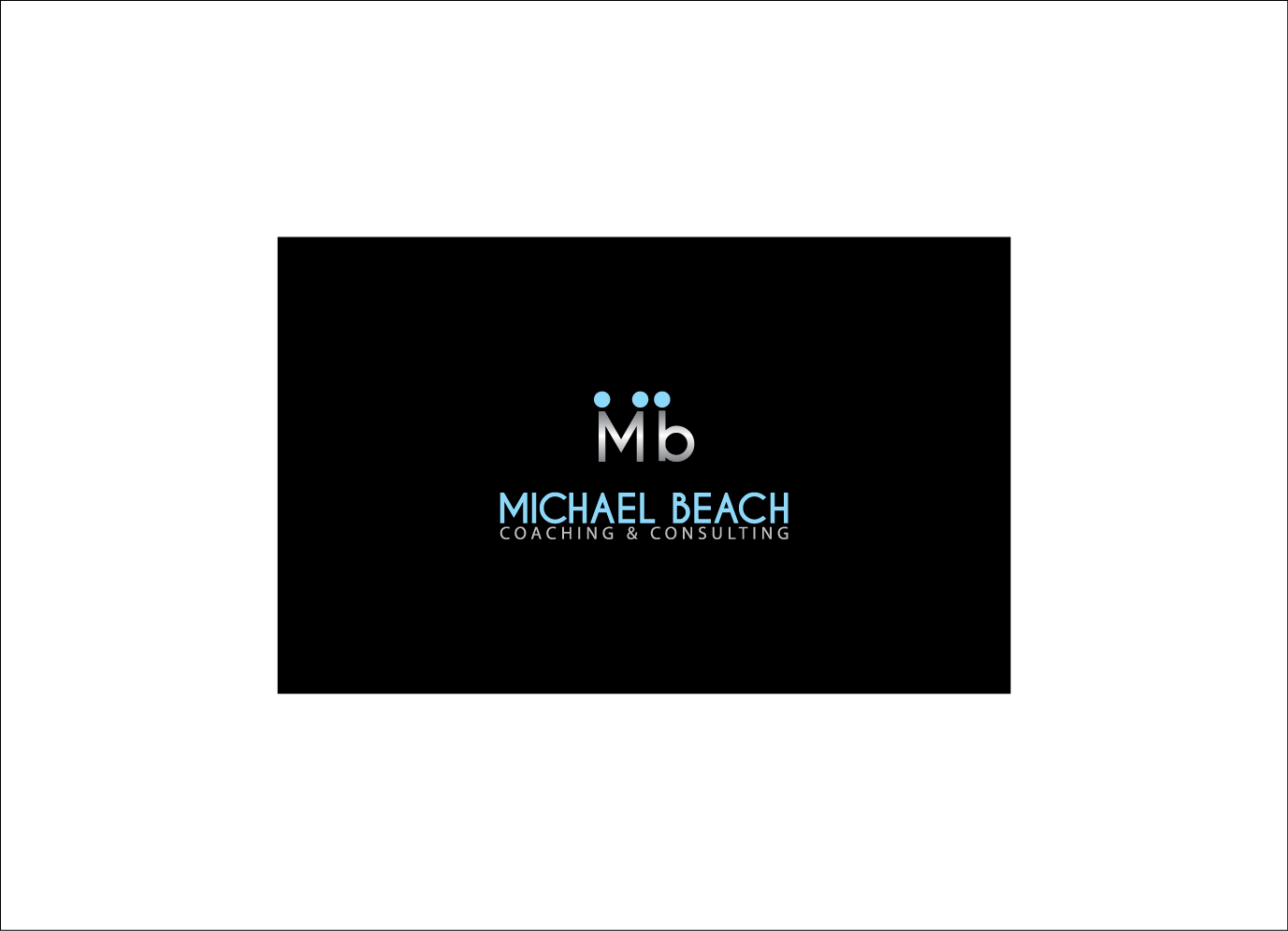 Design de Logo par gauravgraphy pour Michael Beach Coaching & Consulting, LLC | Design #2154949
