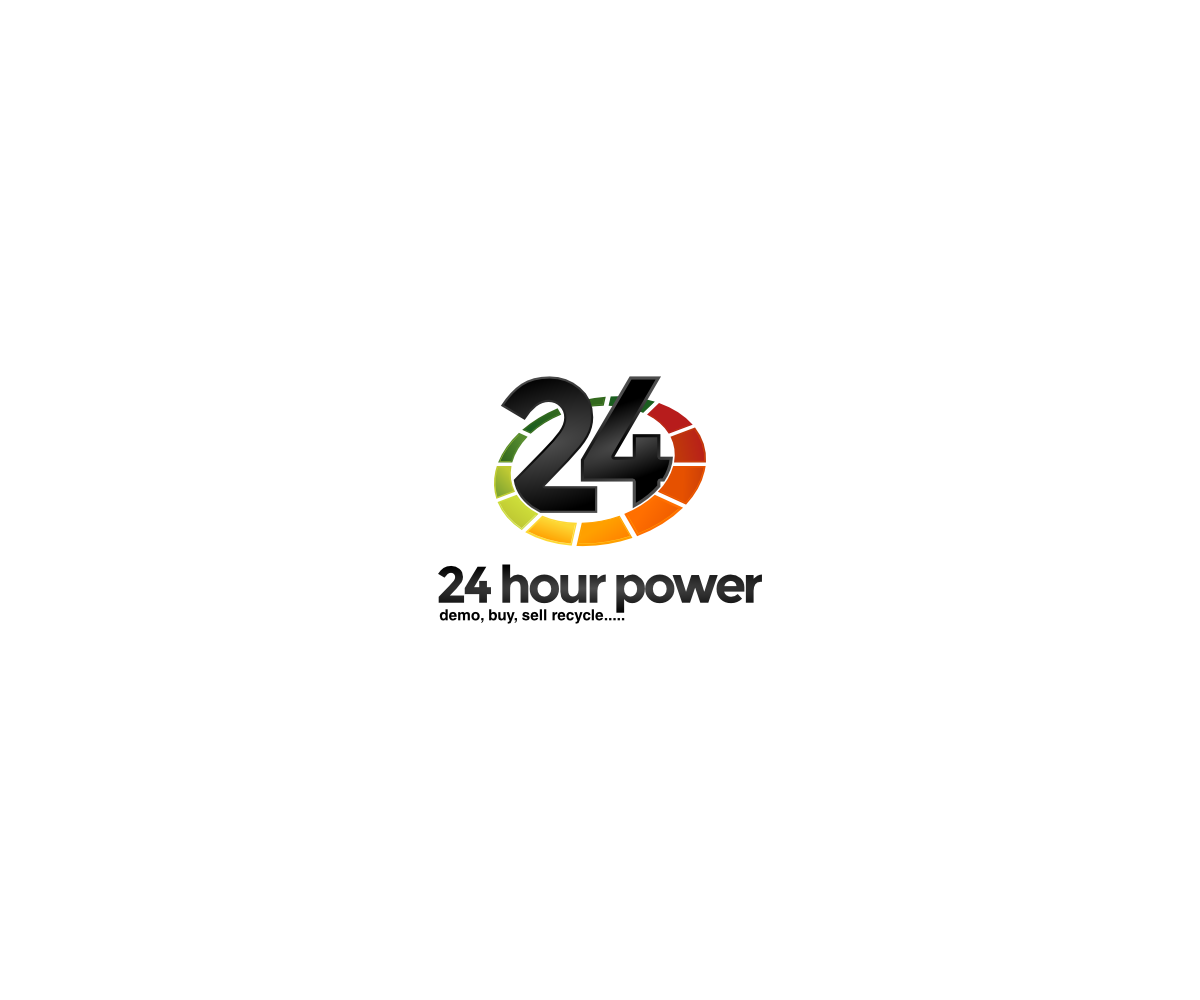 Logo Design by VGB for 24 Hour Power | Design #9773071