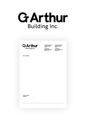 Logo-Design von Simon M für G Arthur Building Inc | Design #9802326