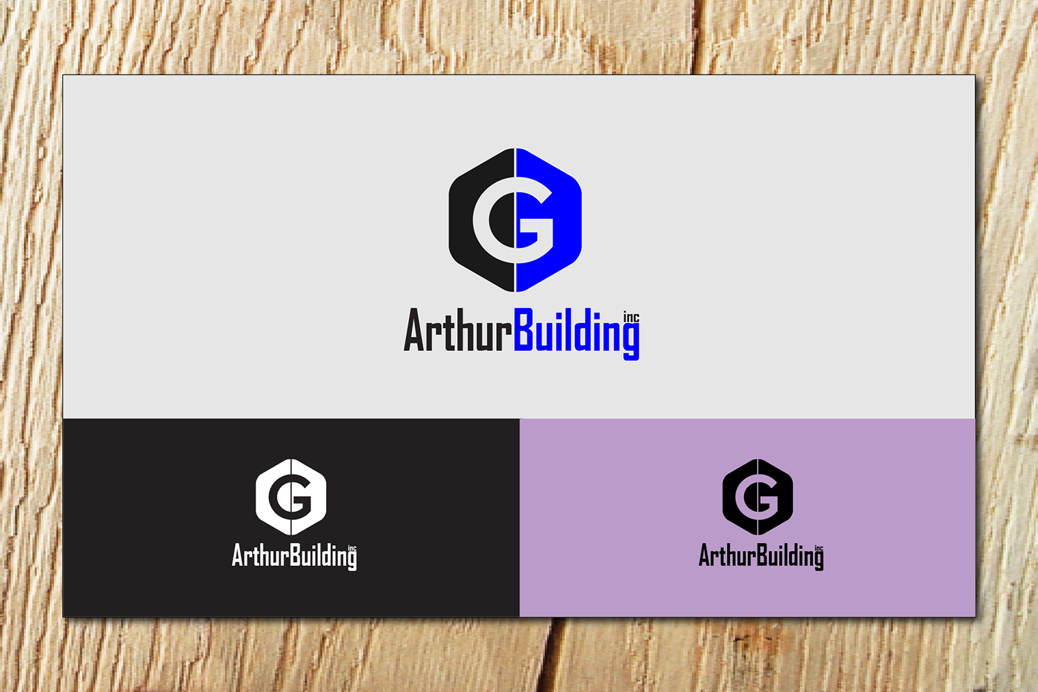 Logo-Design von Alexandar für G Arthur Building Inc | Design #9804368