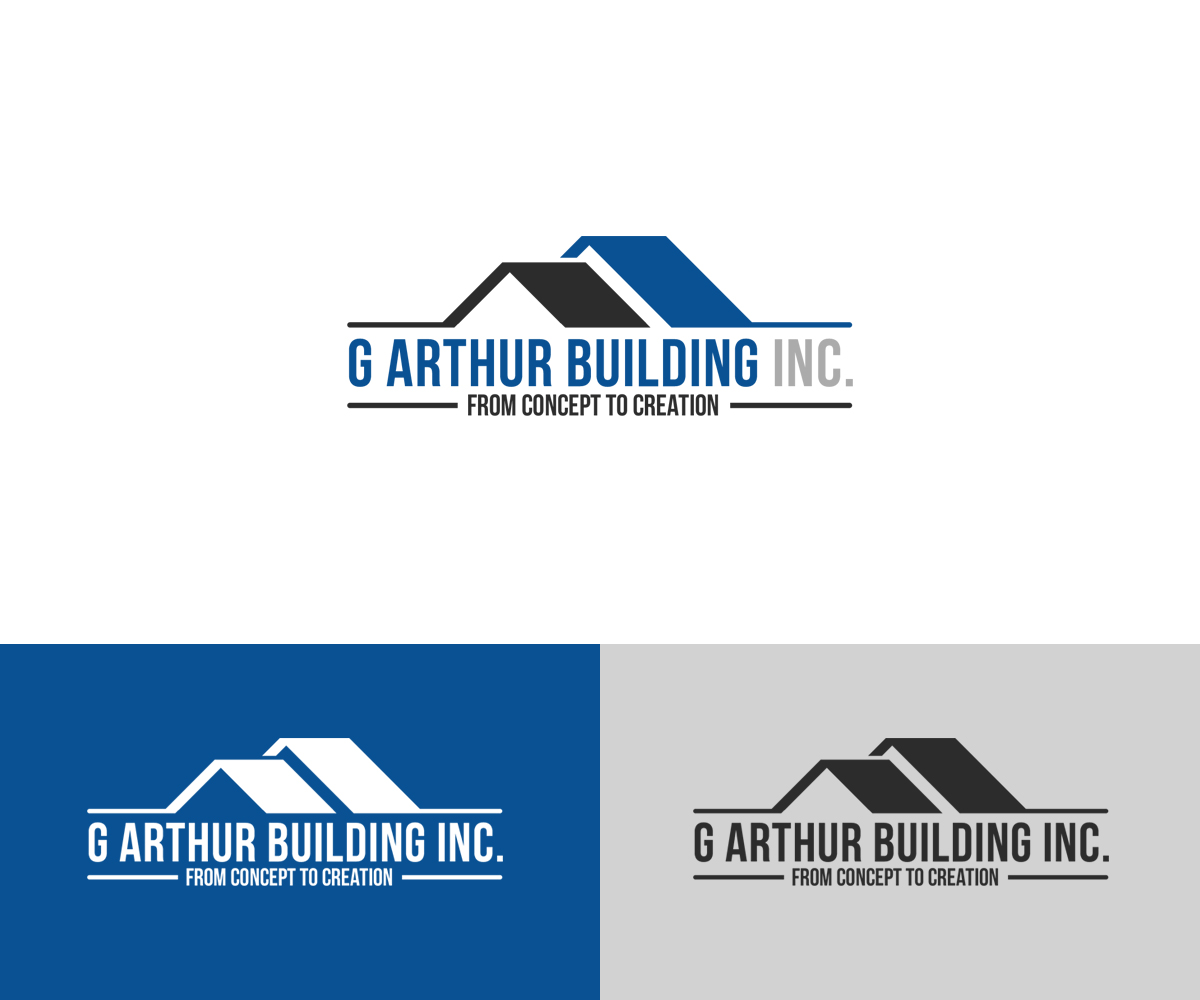 Logo Design by cheez_O for G Arthur Building Inc | Design #9722253
