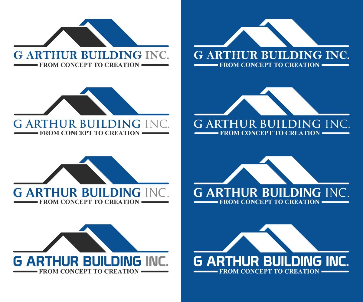 Logo Design by cheez_O for G Arthur Building Inc | Design #9786745