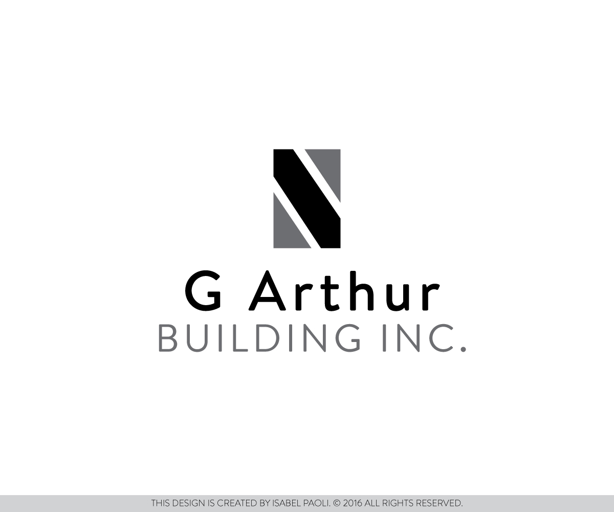 Logo Design by isabel.paoli for G Arthur Building Inc | Design #9720786