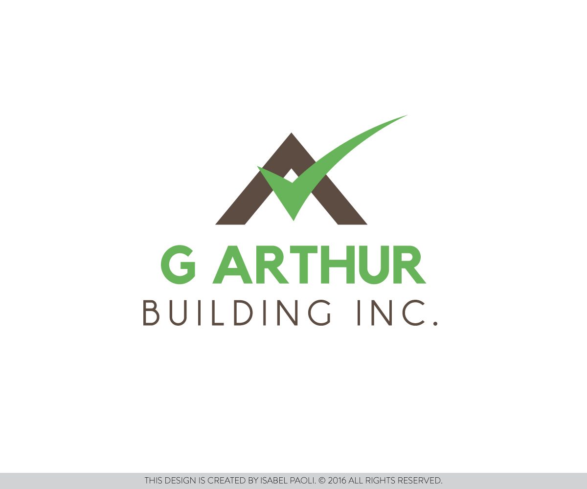 Logo Design by isabel.paoli for G Arthur Building Inc | Design #9720788