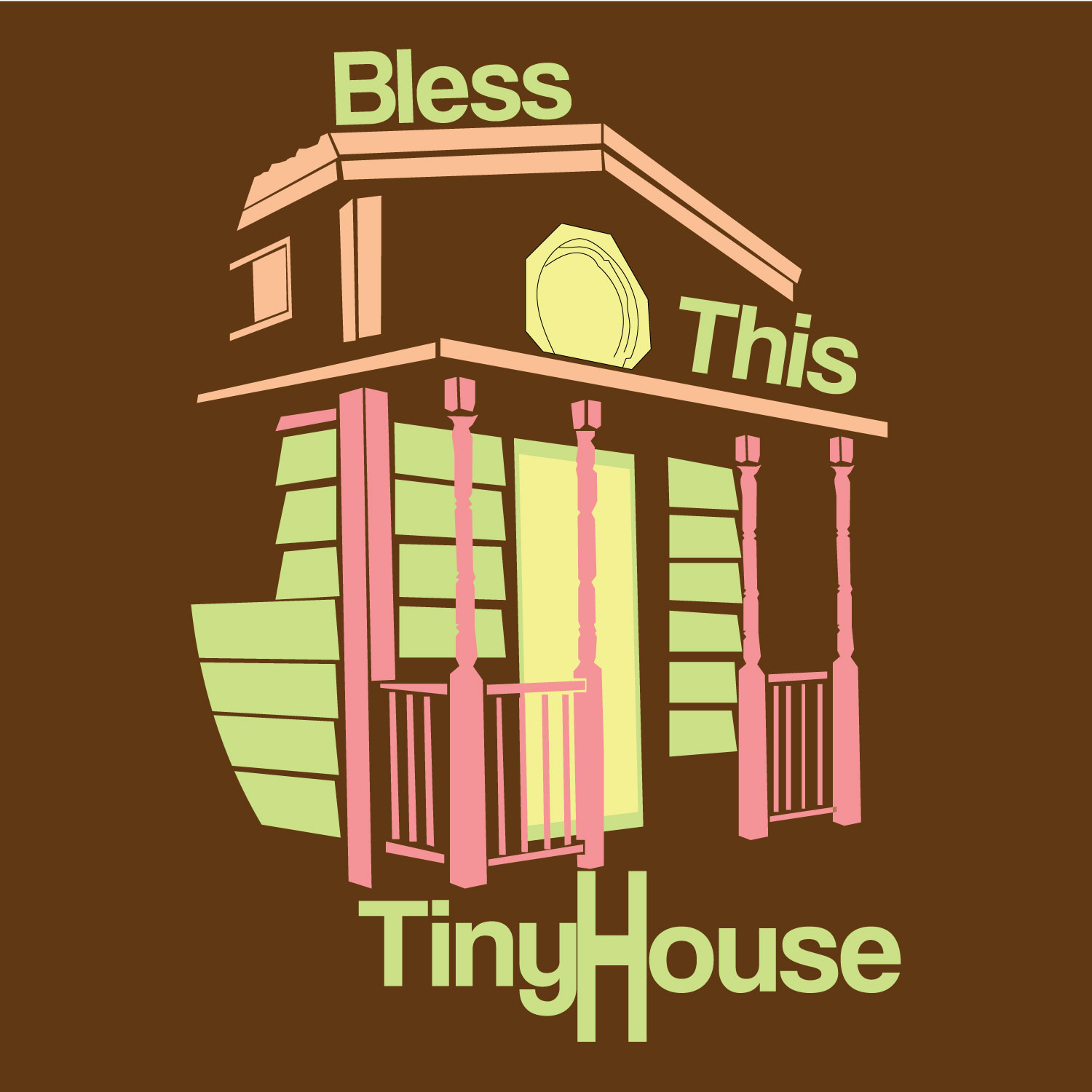 Logo Design by regzie for BlessThisTinyHouse | Design #9900319
