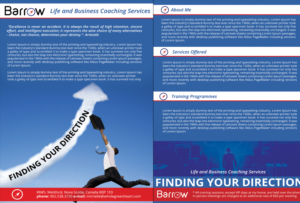 Design de Flyer par roopaljain pour Barrow Consulting | Design : #9771148