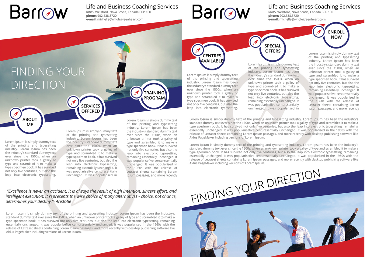 Flyer Design by roopaljain for Barrow Consulting | Design #9829878