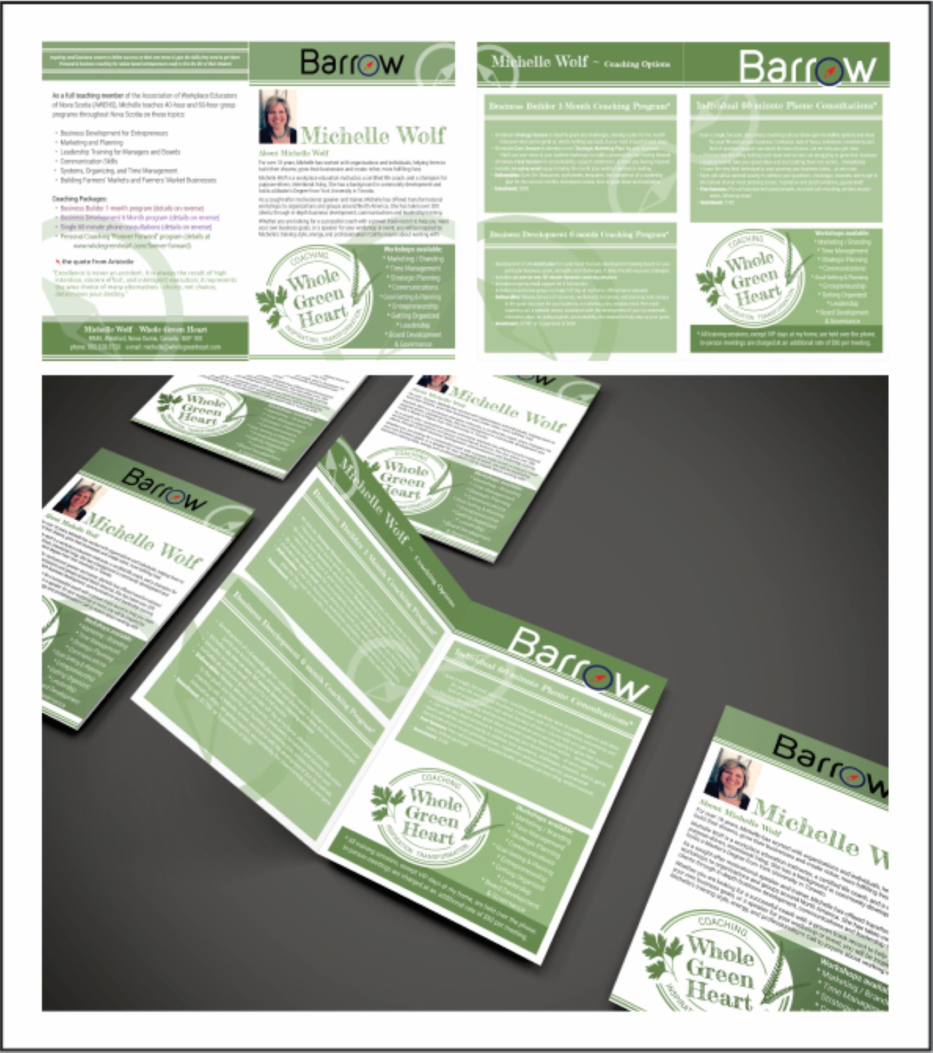 Flyer Design by DG for Barrow Consulting | Design #9806859