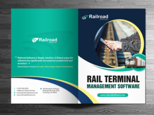 Flyer Design by debdesign for Railroad Software | Design: #9750102