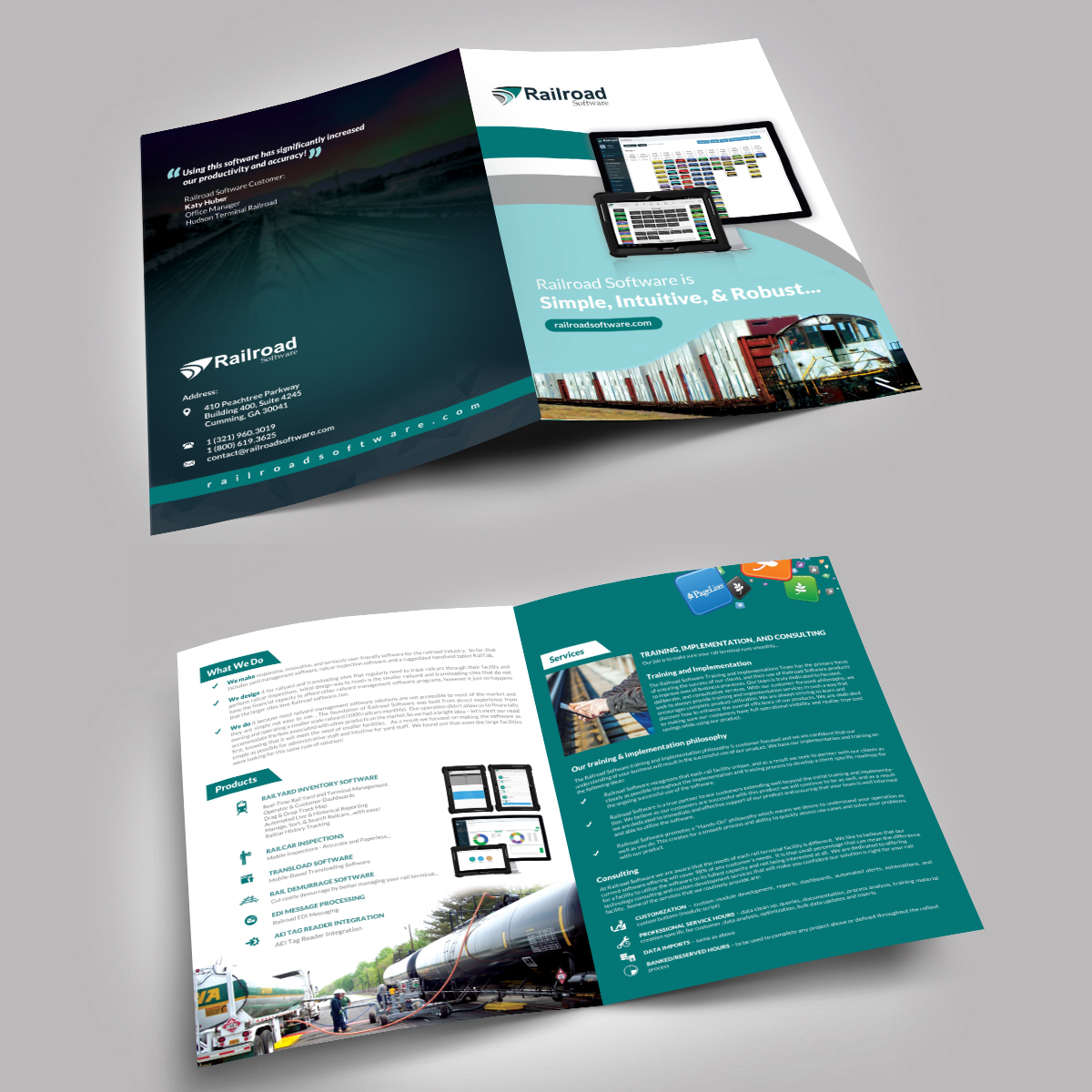 Flyer Design by designguru for Railroad Software | Design: #9719660