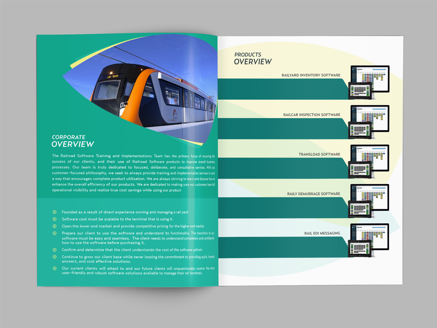 Flyer Design by Raj for Railroad Software | Design #9730474