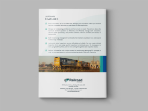 Flyer Design by Raj for Railroad Software | Design: #9764984