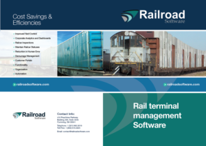 Flyer Design by Aleksic for Railroad Software | Design: #9713437