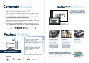 Flyer Design by Aleksic for Railroad Software | Design: #9770907