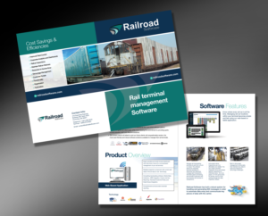 Flyer Design by Aleksic for Railroad Software | Design: #9770910