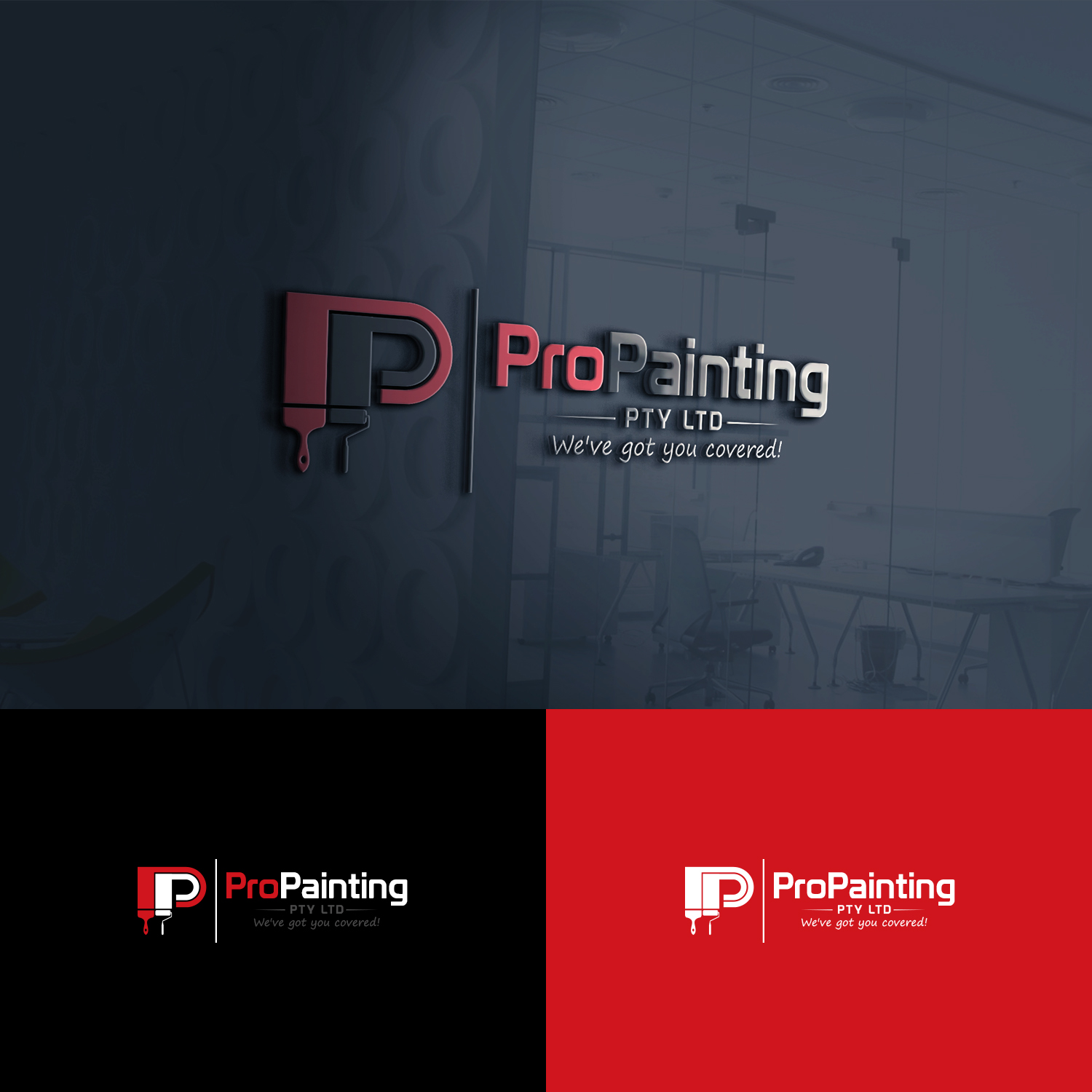 Logo Design by edrex_disenyo for PROPainting PTY LTD | Design: #9829135