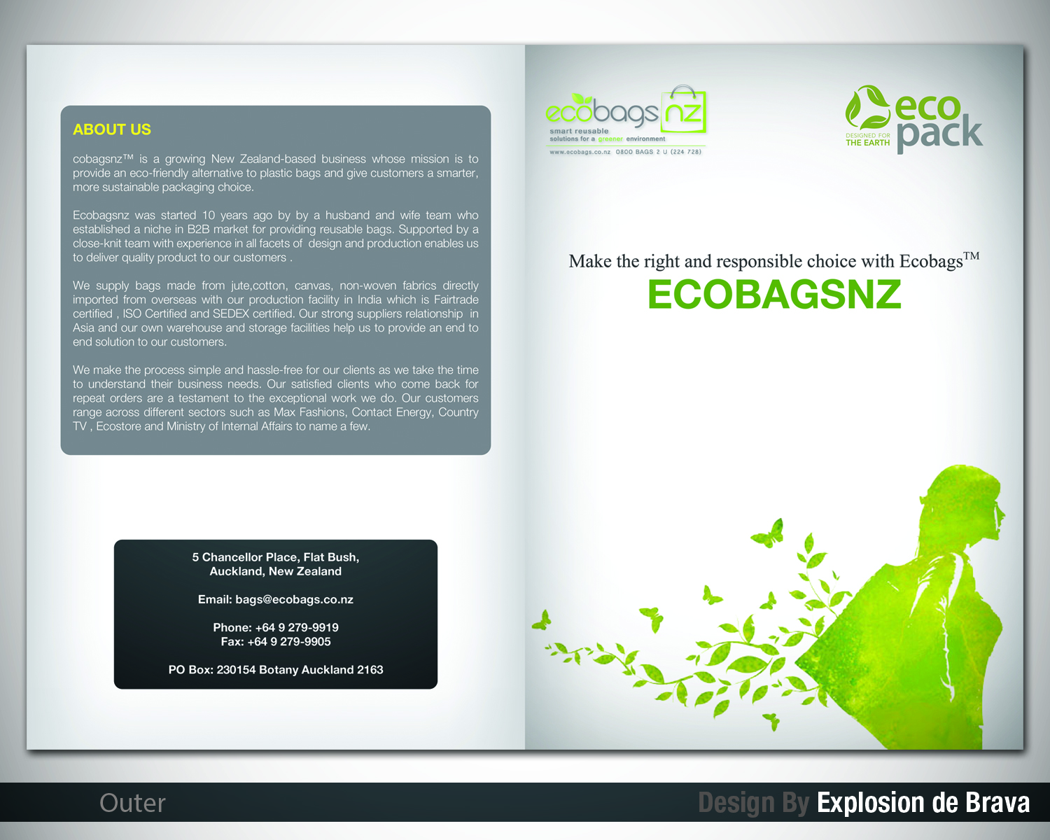 Design de Catalogue par BHAMQR pour ce projet | Design #9851724