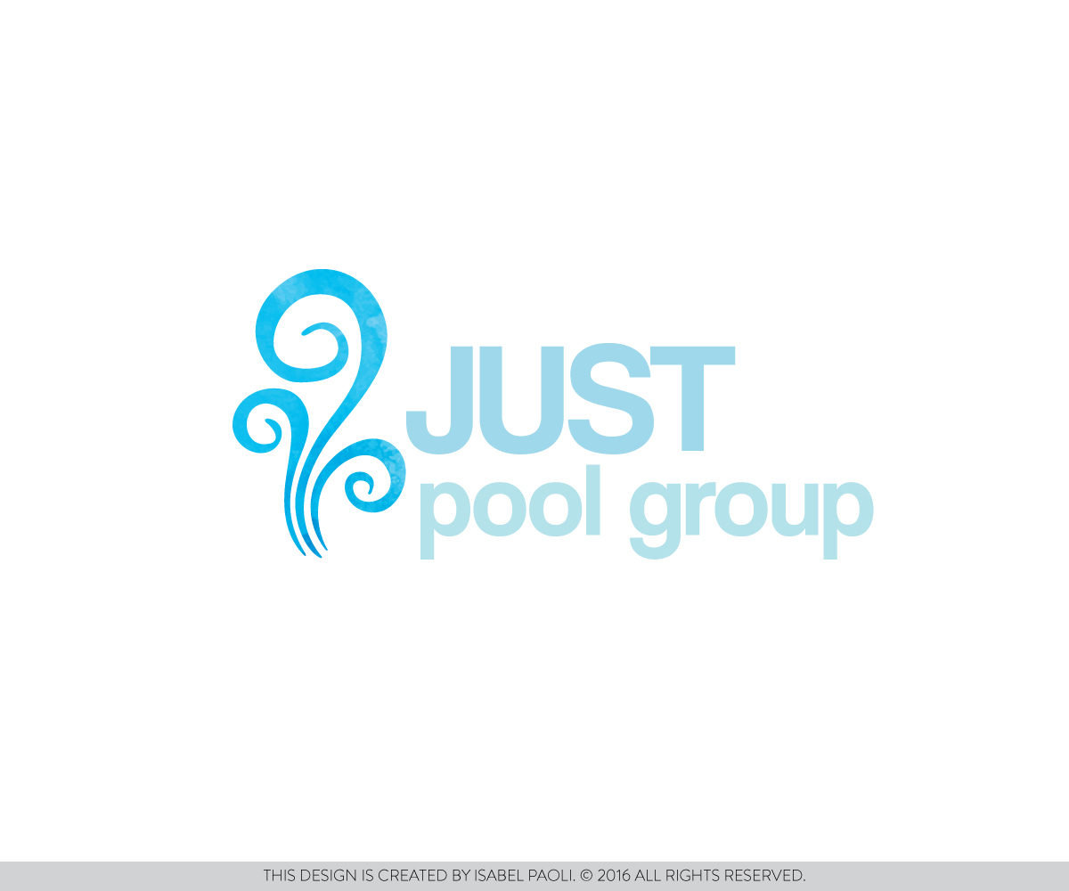 Logo-Design von isabel.paoli für JUST pool group | Design #9720193